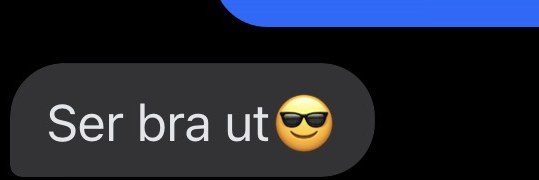 Kundemelding: Ser bra ut.